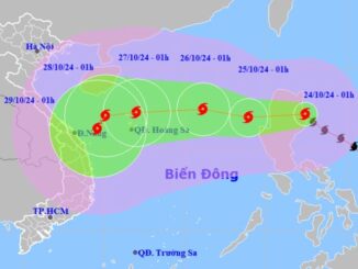 Bão Trà Mi tăng cấp với đường đi kỳ dị, 2 kịch bản xảy ra khi vào vùng biển nước ta